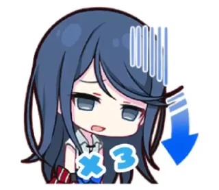 Sticker from чооо секай!