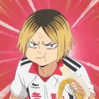 😡 emoji KOZUME KENMA @anime_sticks  ✧✧✧✧✧✧ Telegram sticker 22 of 30