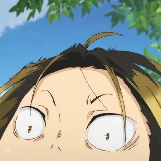 😶 emoji KOZUME KENMA @anime_sticks  ✧✧✧✧✧✧ Telegram sticker 15 of 30