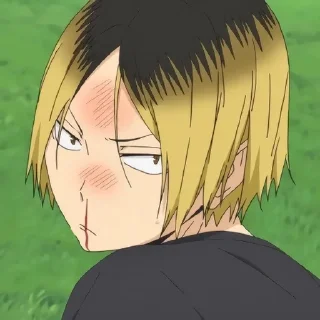 😡 emoji KOZUME KENMA @anime_sticks  ✧✧✧✧✧✧ Telegram sticker 19 of 30