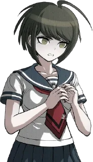💚 emoji Комару Наэги!💚 Telegram sticker 5 of 44