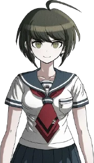 💚 emoji Комару Наэги!💚 Telegram sticker 1 of 44