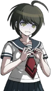 💚 emoji Комару Наэги!💚 Telegram sticker 10 of 44