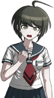 💚 emoji Комару Наэги!💚 Telegram sticker 12 of 44