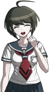 💚 emoji Комару Наэги!💚 Telegram sticker 21 of 44