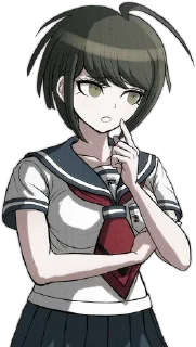 💚 emoji Комару Наэги!💚 Telegram sticker 19 of 44