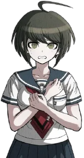 💚 emoji Комару Наэги!💚 Telegram sticker 8 of 44