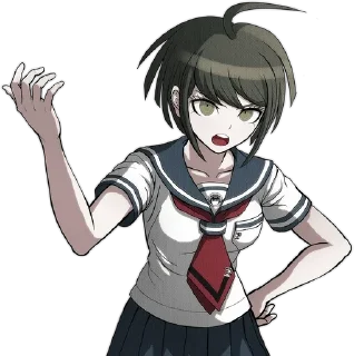 💚 emoji Комару Наэги!💚 Telegram sticker 18 of 44