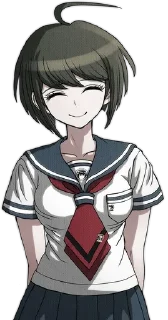 💚 emoji Комару Наэги!💚 Telegram sticker 22 of 44