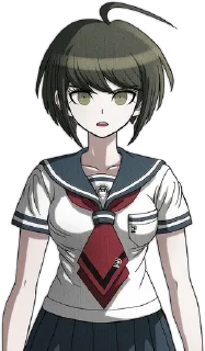 💚 emoji Комару Наэги!💚 Telegram sticker 17 of 44