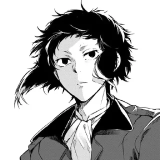 😯 emoji 芥川 龍之介 — Telegram sticker 12 of 25