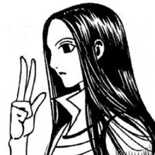 Sticker from illumi zoldyck ;; @iizzanass
