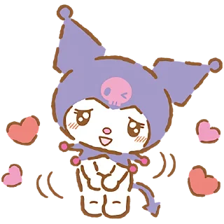🥹 emoji Я люблю Куроми @Nyasticks Telegram sticker 22 of 41