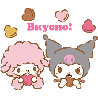 😋 emoji Я люблю Куроми @Nyasticks Telegram sticker 11 of 41