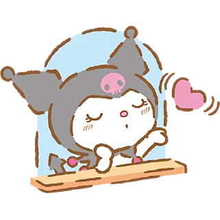 😘 emoji Я люблю Куроми @Nyasticks Telegram sticker 5 of 41