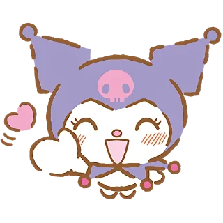 😁 emoji Я люблю Куроми @Nyasticks Telegram sticker 2 of 41