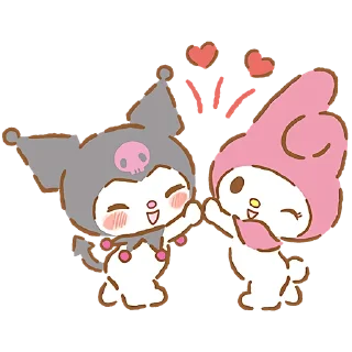 🤗 emoji Я люблю Куроми @Nyasticks Telegram sticker 24 of 41