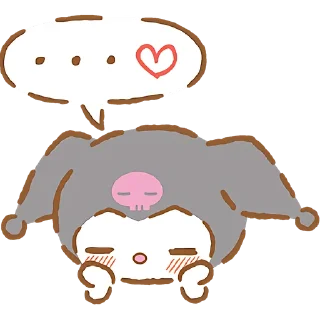 ☺️ emoji Я люблю Куроми @Nyasticks Telegram sticker 9 of 41