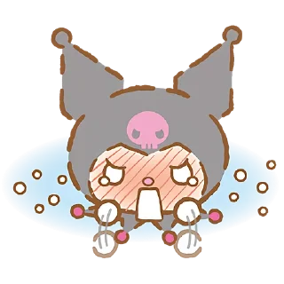 😱 emoji Я люблю Куроми @Nyasticks Telegram sticker 7 of 41