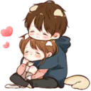 😊 emoji It's love ❣ ~ @pixels_NFT Telegram sticker 1 of 29
