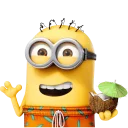 🏝 emoji 🤡 minions 🌝 ~by @RoTeY 🤡 Telegram sticker 9 of 35