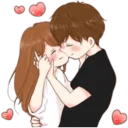😚 emoji It's love ❣ ~ @pixels_NFT Telegram sticker 22 of 29