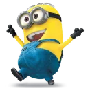 😀 emoji 🤡 minions 🌝 ~by @RoTeY 🤡 Telegram sticker 16 of 35