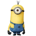😐 emoji 🤡 minions 🌝 ~by @RoTeY 🤡 Telegram sticker 24 of 35