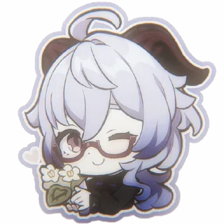 🤐 emoji 𝐆𝐚𝐧𝐲𝐮:: @hellyland Telegram sticker 24 of 40