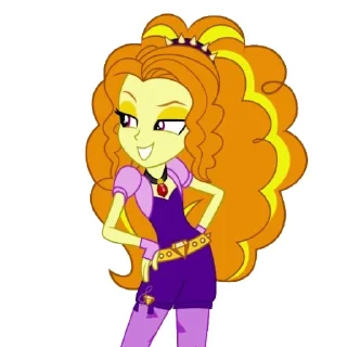 😆 emoji Адажио Даззл/Adagio Dazzle Telegram sticker 6 of 12
