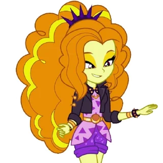 😄 emoji Адажио Даззл/Adagio Dazzle Telegram sticker 4 of 12