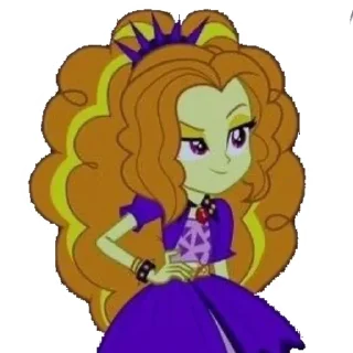 😏 emoji Адажио Даззл/Adagio Dazzle Telegram sticker 3 of 12