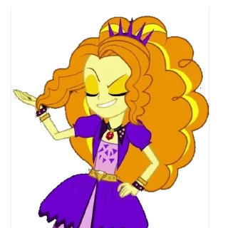 😚 emoji Адажио Даззл/Adagio Dazzle Telegram sticker 7 of 12