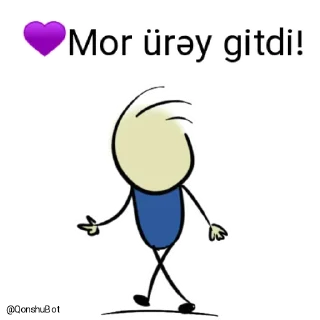 ✋️ emoji 💜Mor ürəy @Qonshubot Telegram sticker 2 of 31