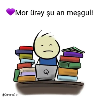 😖 emoji 💜Mor ürəy @Qonshubot Telegram sticker 24 of 31