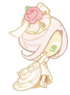 🎂 emoji Wedding Cake Cookie • @run_cookie_run Telegram sticker 23 of 65