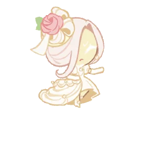 🎂 emoji Wedding Cake Cookie • @run_cookie_run Telegram sticker 21 of 65