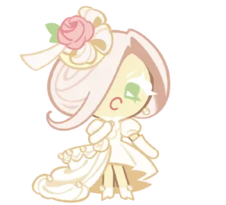 🎂 emoji Wedding Cake Cookie • @run_cookie_run Telegram sticker 13 of 65