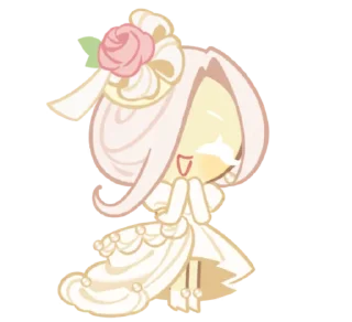 🎂 emoji Wedding Cake Cookie • @run_cookie_run Telegram sticker 12 of 65