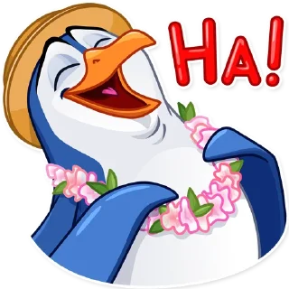 Sticker from Penguin Kevin