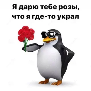 🌹 emoji los pingüinos de madagascar Telegram sticker 23 of 27