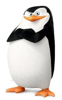 🤨 emoji los pingüinos de madagascar Telegram sticker 5 of 27