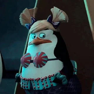 👙 emoji los pingüinos de madagascar Telegram sticker 8 of 27