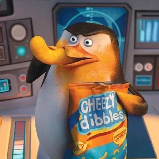 🌭 emoji los pingüinos de madagascar Telegram sticker 16 of 27