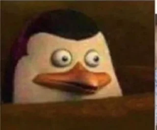 😨 emoji los pingüinos de madagascar Telegram sticker 19 of 27