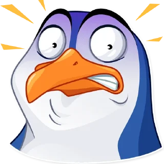 Sticker from Penguin Kevin