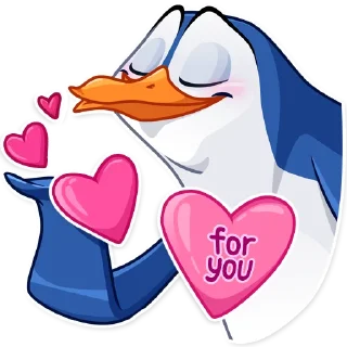 Sticker from Penguin Kevin