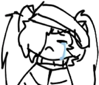 😭 emoji Маха белобрыска тян [@I_am_Maryok] Telegram sticker 13 of 20