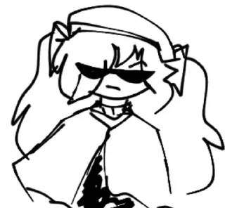 😎 emoji Маха белобрыска тян [@I_am_Maryok] Telegram sticker 14 of 20