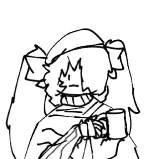 Маха белобрыска тян [@I_am_Maryok] sticker 3